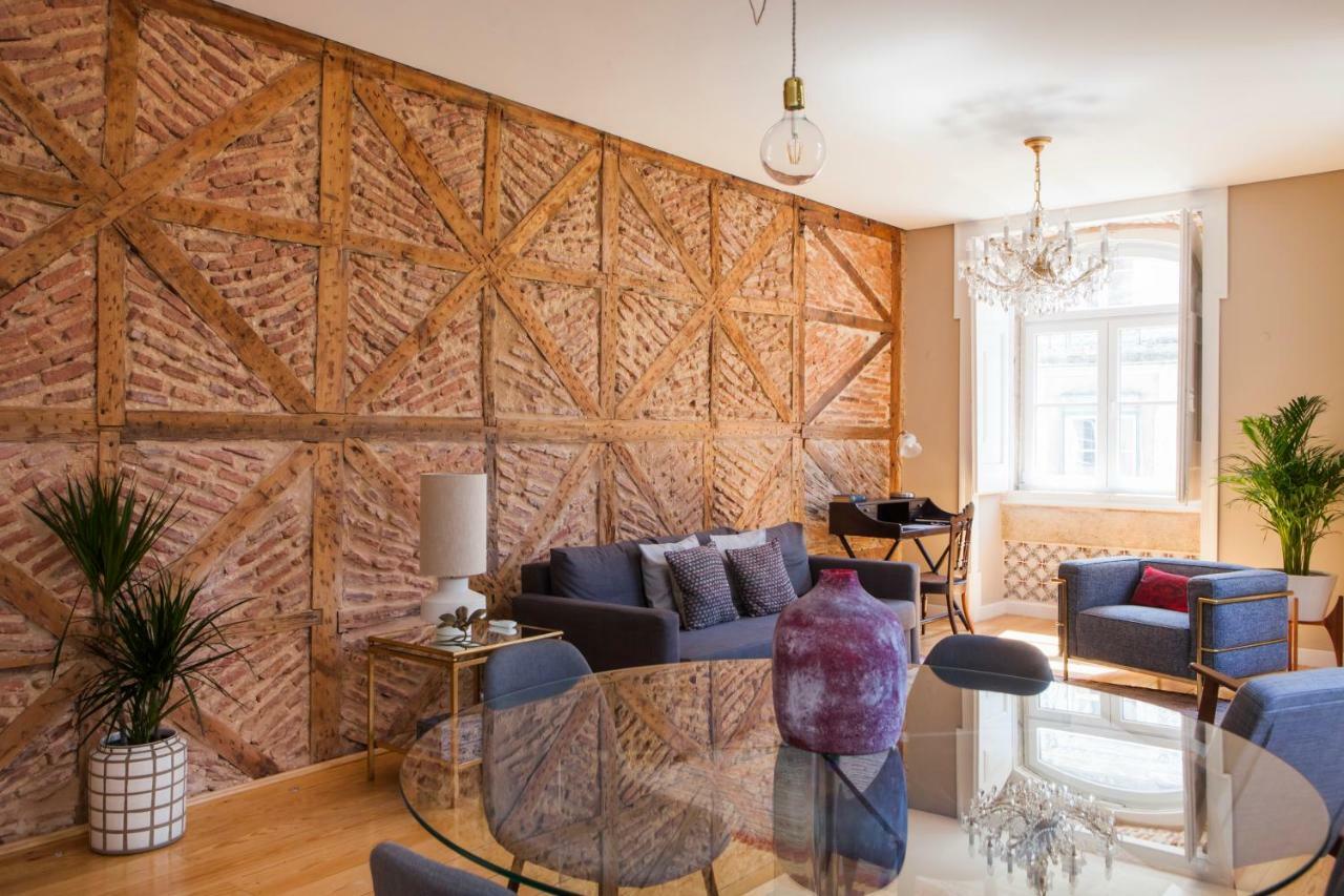 Alfama Baixa Spacious And Bright Apartment Blends The Historic And The Contemporary 2 Bedrs & 2 Bathrs Ac 18Th Century Building Lisboa Exterior foto